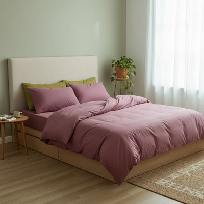 Luxury Soft 100% Cotton Duvet Cover Set