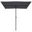 Parasol de jardin anthracite à hauteur réglable-939256353