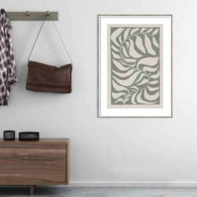 «Winding Vine» par Moira Hershey - Cadre photo unique, impression