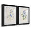 «Blue Botanical I», ensemble de 2 reproductions d'art-2026522011-2026522010-2026522019