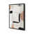 Satin Black Picture Framed