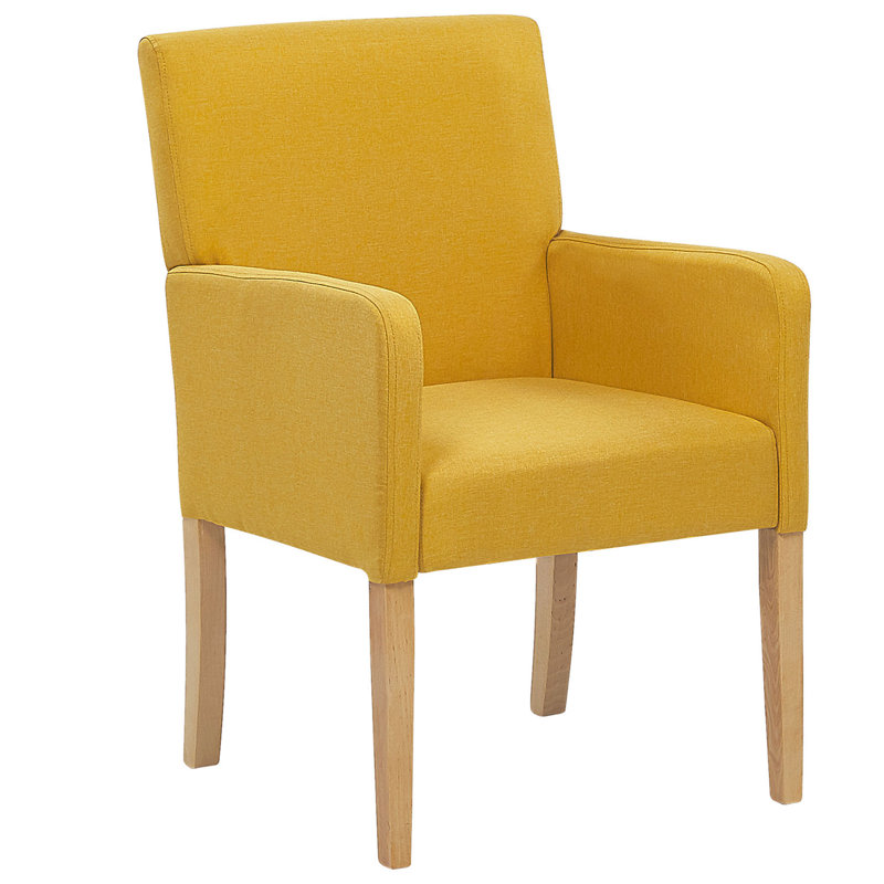 Olu 45cm H Upholstered Armchair, Yellow
