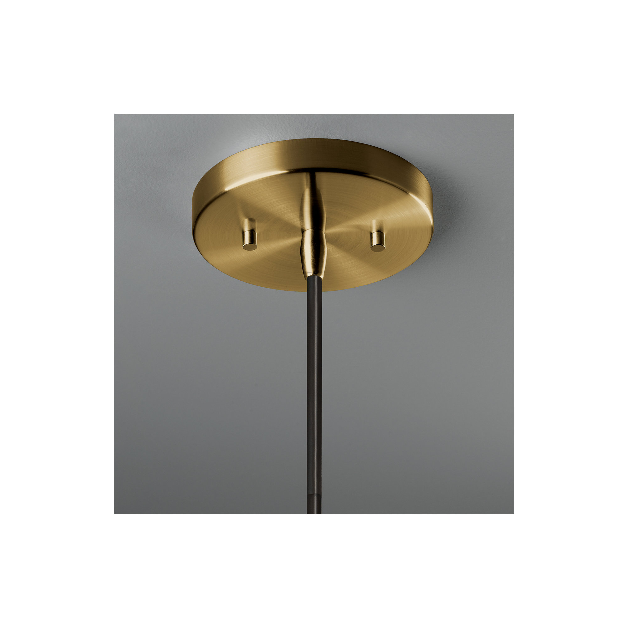 Leni Single Light Ceramic Dimmable Pendant, White Crackle, Antique Brass