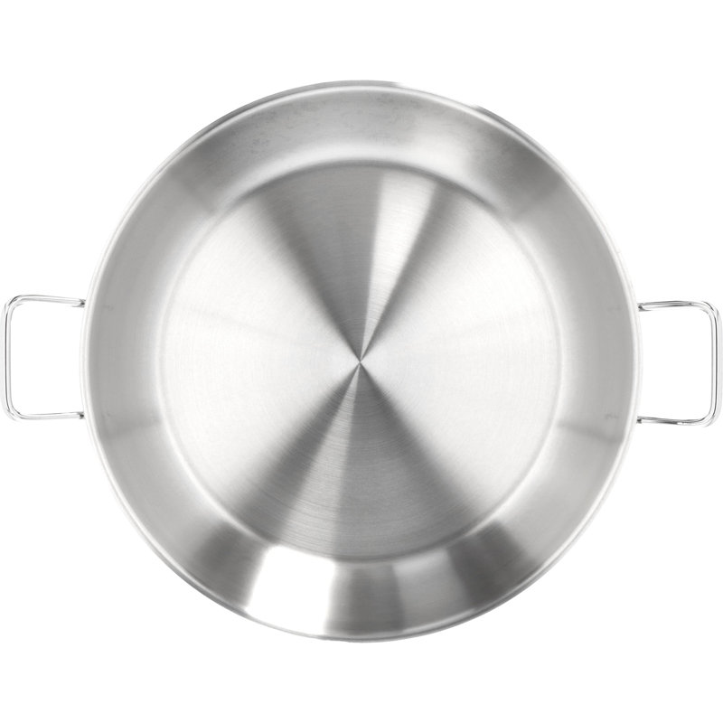 Demeyere Resto 14.8 qt. Stainless Steel Paella Pan