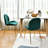 Letellier 17'' H Velvet Upholstered Side Chair-785290135
