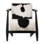 Naela Teak Upholstered Occasional Chair-1285789760-1285789761