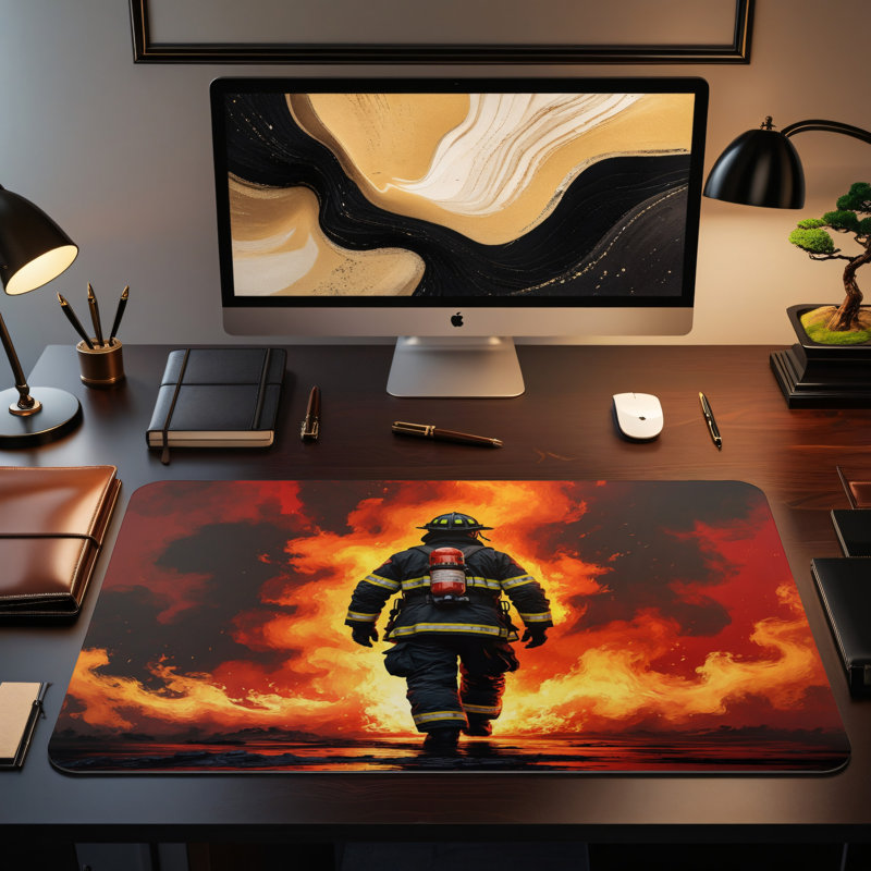Polyester Desk Pad, 31.5x15.5