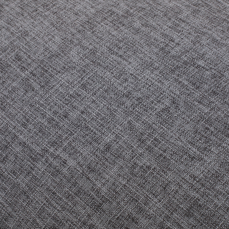 Gris avec tissu doux et pieds en bois massif