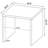 Canyon Black  Square Side End Table
