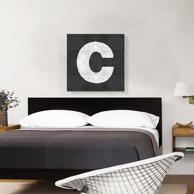 " Chalkboard Alphabet Letter C "