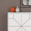 Dune Console Sideboard Geometric Design Wide 123cm-70696045