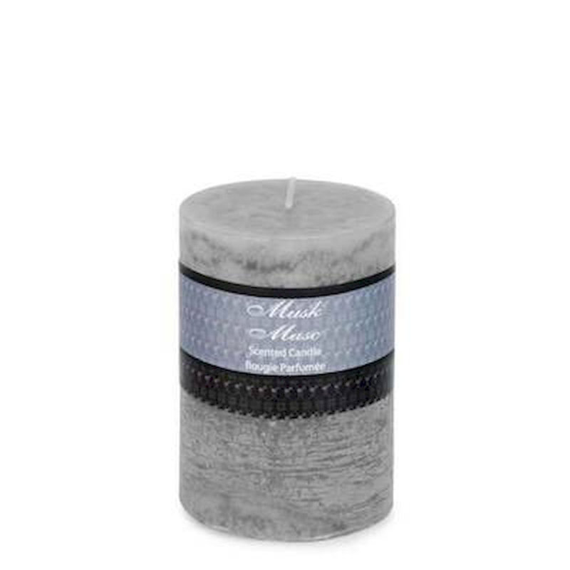 Bougie pilier parfumée Musk