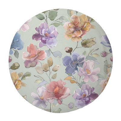 Blossom Stream Braided Rug