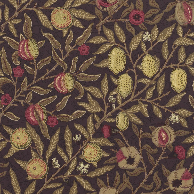 Fruit Wallpaper, Wine/Manilla