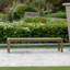 Banc d'extérieur gris foncé Uttermost Forsyth