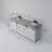 Marsyas 80 in W x 22 in D Double Bath Vanity, Faucet Set & 30 in Mirrors-292583846-292583847