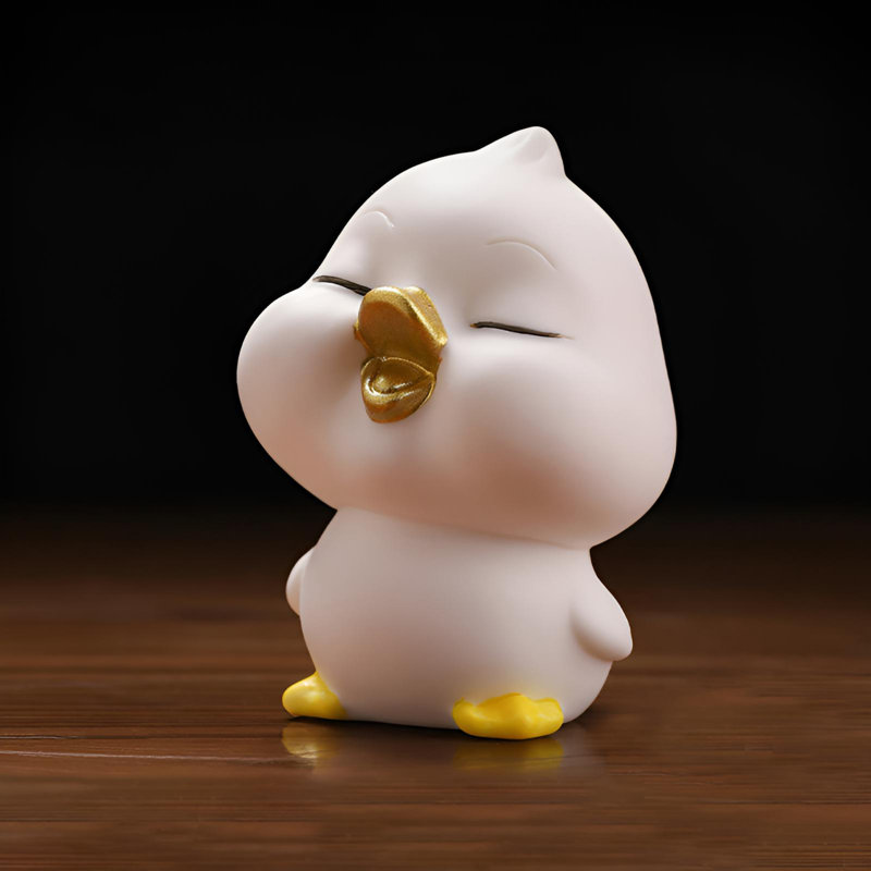 Statuette de canard Delightful