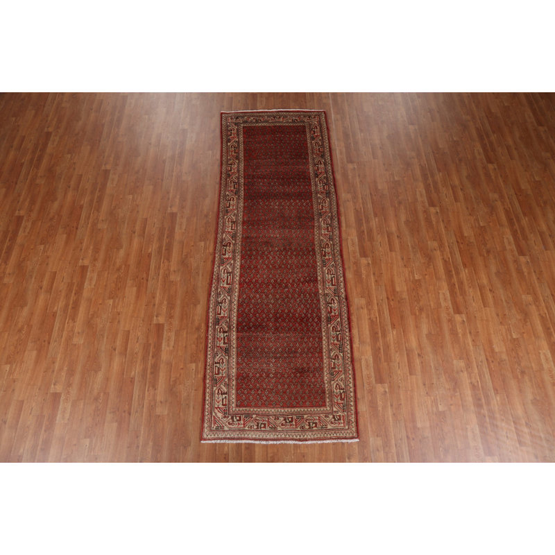 Tapis de couloir en laine Boteh Botemir