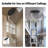 Durkin 20-Light Dimmable Real Crystal Bubble Globe Clusters Chandelier (Bulbs Included)-101704509