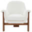 Fauteuil d'appoint Sylvana Boucle