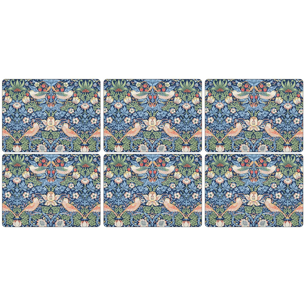 Morris & Co, Strawberry Thief - Placemats