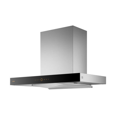 FOTILE Perimeter Vent Series 1200 Cubic Feet Per Minute Ducted (Vented) Wall Mounted Range Hood Stainless Steel