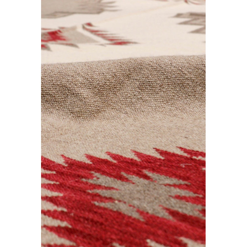 Canvello Kilim Hand-Woven Wool Area Rug- 9' X 11'10"