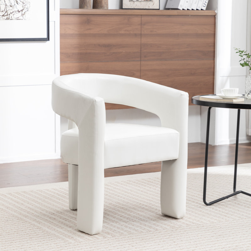 Chaises de salle à manger rembourrées Caleb, Beige