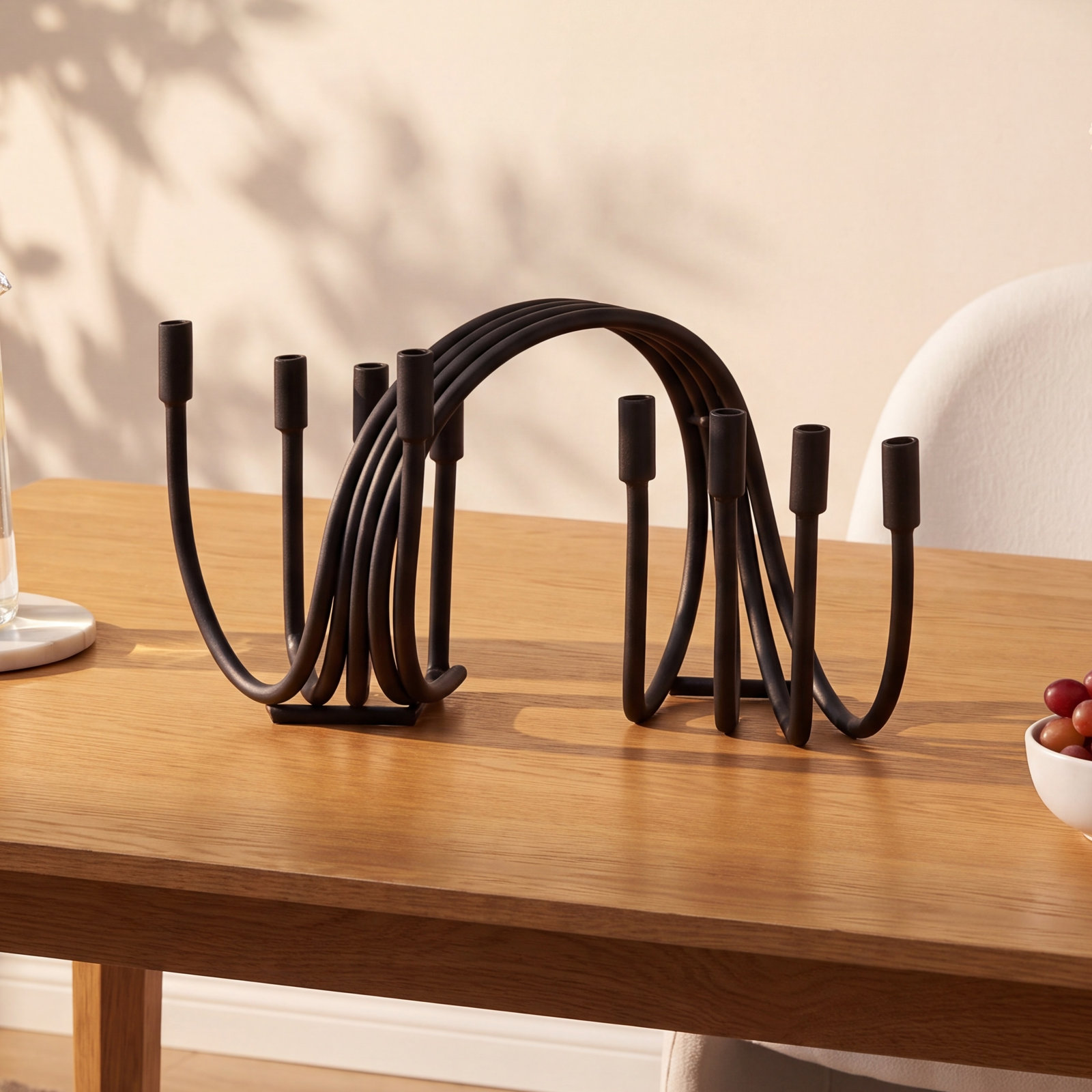 Tidal Black Menorah