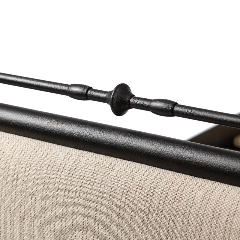 Leyla Bed, Laine Natural, Twin