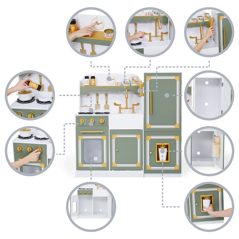 Versailles Deluxe Classic Play Kitchen Set