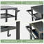 Table de barbecue extérieure à 3 tablettes, chariot de barbecue extérieur avec roulettes, table de four à pizza et table de préparation des aliments, table Blackstone avec crochet de réservoir de propane, support de barbecue pour plaque chauffante B