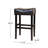 Upholstered Counter Stool with Solid Wood Frame-100566292-15849844
