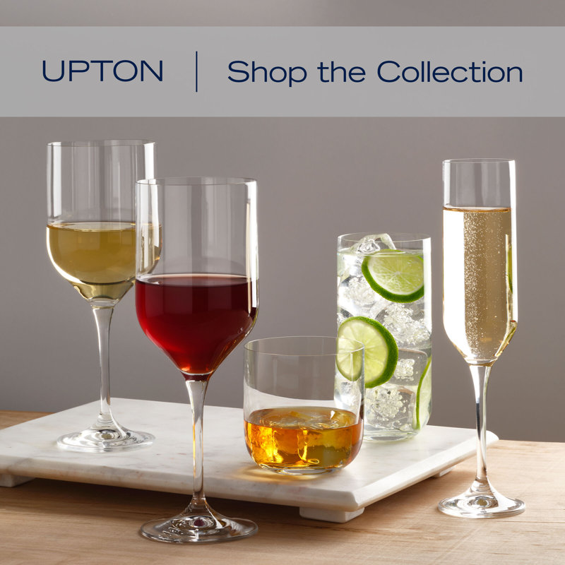 Mikasa Upton Red Wine Glasses, Set Of 4, 18.5 Ounce