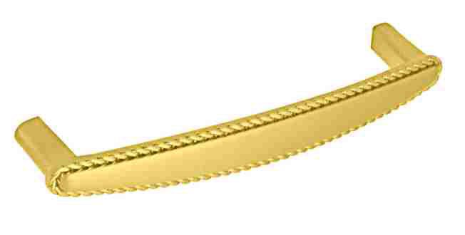 (25-Pack) 5" Braid Pull, Polished Brass