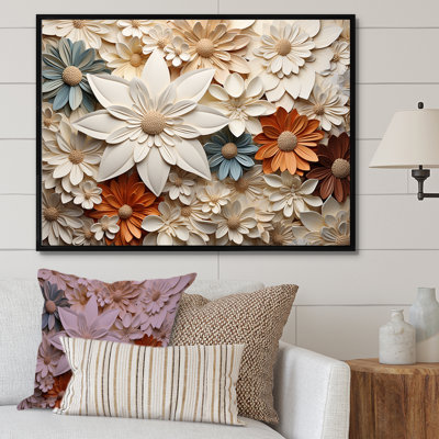 «Elegant Minimalisme Florals In Every Season II», reproduction sur toile
