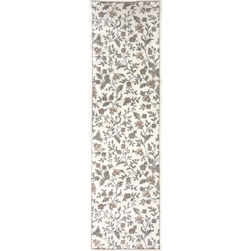 Vista Bone Area Rug, Runner 2'2" x 7'7"