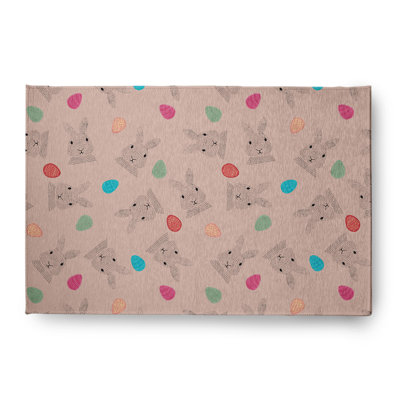 Chenille Abstract Indoor Rug