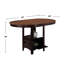 Table de salle à manger à hauteur de comptoir extensible-1786600080