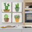 Boho Cacti I - impression sur toile tendue-2119286904