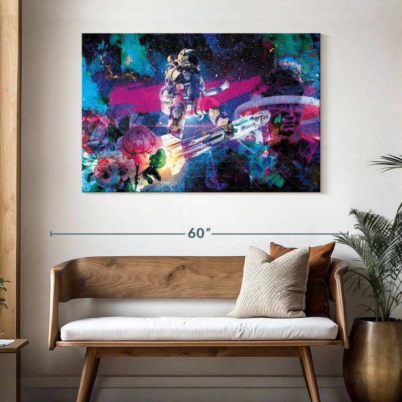 Oberle Astronaut And Peonies