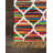 Abstract Handmade Cotton Area Rug in Multi Color - Red-69592718