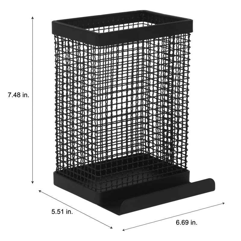 Pot à ustensiles, Noir