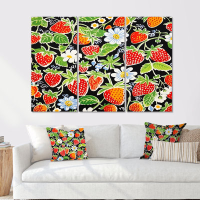 Alfreda - nourriture, ensemble d'impression d'art mural