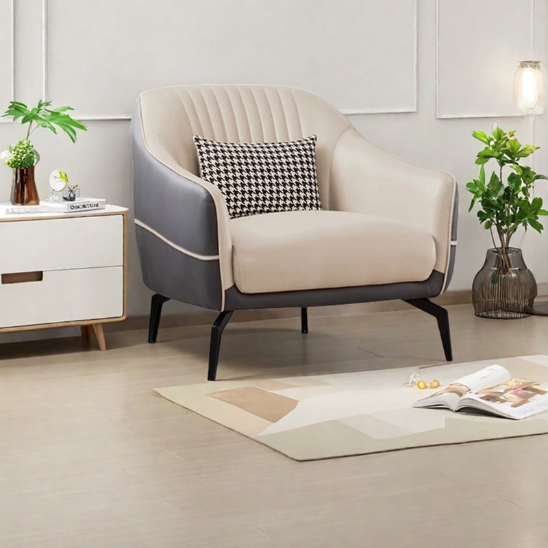 Fishback, Gris / beige Leathaire