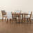 4 - Person Four Leg Dining Set-1846724099