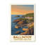 Ballintoy, Northern Ireland - Romantic Coastal Travel Poster Of Harbour And Cliffs. Giclee Print On Wrapped Canvas. Wall Art, Home Decor - Cities & Towns, Northern Ireland - Wrapped Canvas Print-912214144