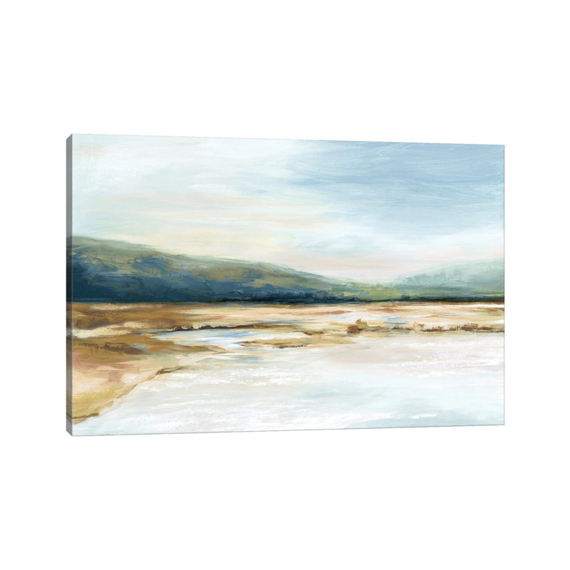 By The Water I by Eva Watts - Wrapped Canvas Painting, 152.5 cm H x 101.5 cm W