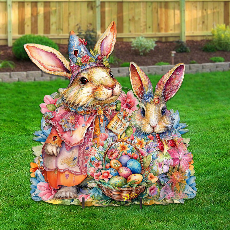 Enseigne de Pâques «Sweet Couple», par Debrekht