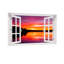 Paysage et nature, coucher de soleil, ciel, lac, reflet, fenêtre-446386599-446386621-446386622